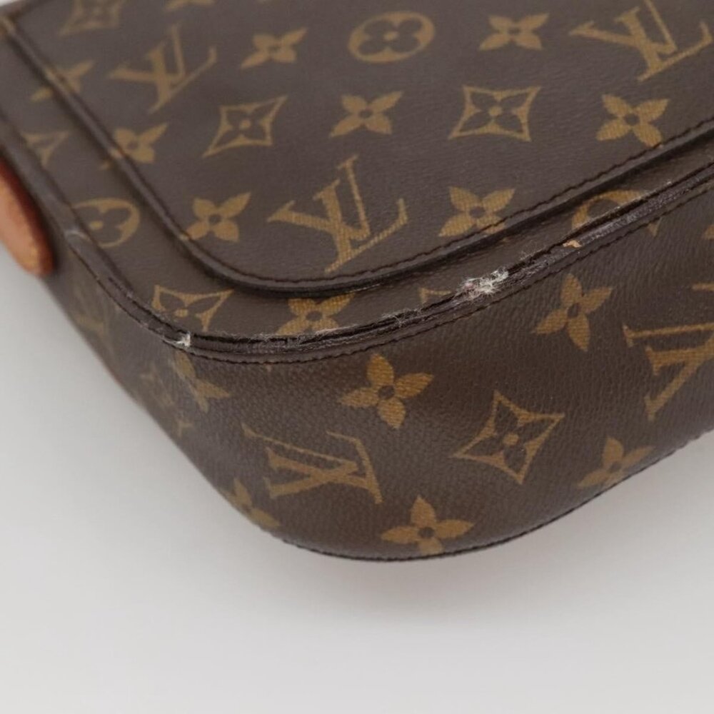 Authentic LOUIS VUITTON Monogram Saint Cloud GM Shoulder Bag M51242 LV - Picture 15 of 16